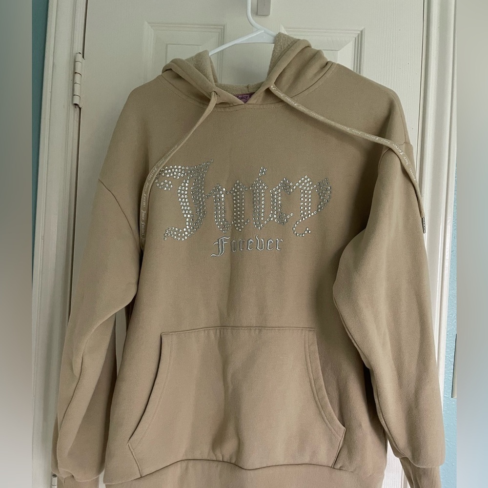 Juicy Couture Forever 21 Jewel Hoodie Size Large - Picture 2 of 6